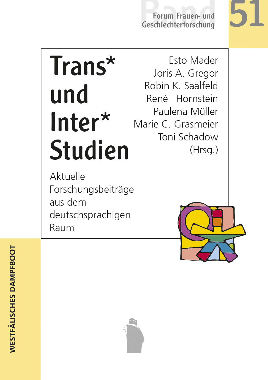 Cover „Trans* und Inter* Studien“